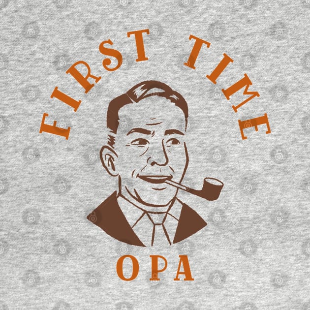 First Time Opa by Pixels, Prints & Patterns